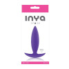 Фиолетовая анальная пробка для ношения Inya Spades Small - 10,2 см.