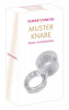 Прозрачное кольцо для пениса и мошонки MusterKnabe