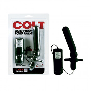Анальный вибратор Waterproof Power Anal-T