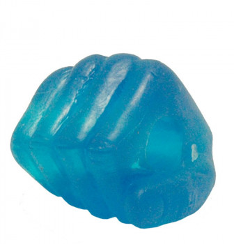 Голубое эрекционное кольцо в виде кулачка Hand Shaped Silicon Ring
