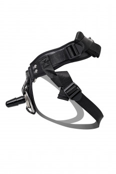 Черные трусики для страпона RealStick Caliber, черный