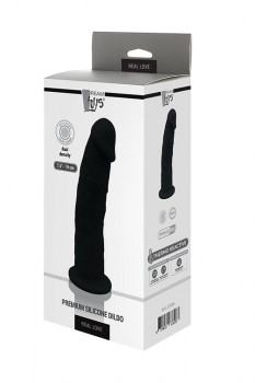 Черный реалистичный фаллоимитатор Dildo 7.5Inch Black - 19 см.