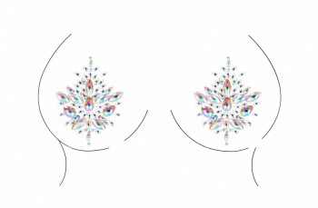 Сверкающие пэстисы Dazzling Nipple Bling Sticker