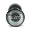 Стеклянная анальная пробочка Something Darker Glass Butt Plug - 10,7 см.