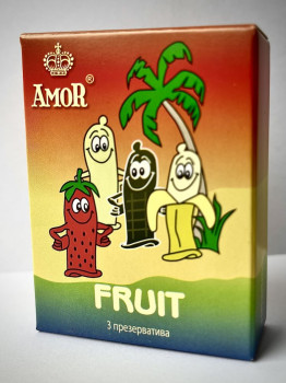 Ароматизированные презервативы Amor Fruit 