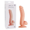Телесный фаллоимитатор Seducer Veined Dong - 19 см.
