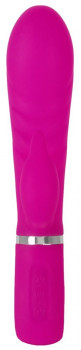 Лиловый вибратор-кролик Super Soft Silicone Rabbit Vibrator - 20,2 см.