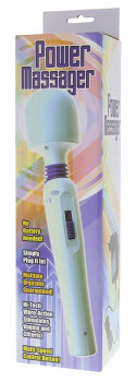 Двухскоростной перезаряжаемый вибромассажёр 2-Speed Rechargeable Power Massager