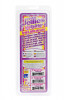 Прозрачный анальный стимулятор Cristal Jellies Anal Starter - 15 см.