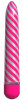 Розовый вибратор Sweet Swirl Vibrator - 21,3 см.