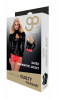 Жакет из датекса Datex Dominatrix Jacket с вырезом-капелькой на груди и рукавами-фонариками, черный