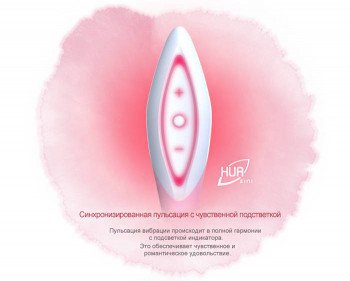 Фиолетовый вибратор хай-тек Zini Hua