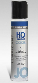 Охлаждающий лубрикант на водной основе JO H2O Cool - 30 мл.