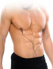 Черные электрические зажимы для сосков Shock Therapy Nipple Clamps