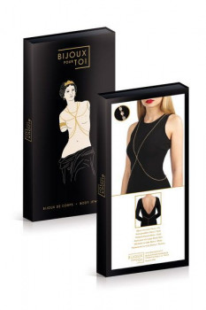 Золотистые цепочки на тело Bijoux DE Corps Elena OR, золотистый