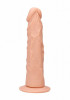 Телесный фаллоимитатор Realistic Dildo - 20 см.