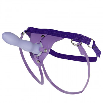 Страпон Silicon Strap-on Purple