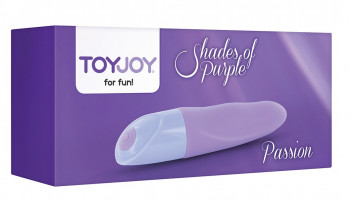 Сиреневый вибратор Passion Mini Purple - 11 см.
