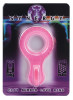 Розовое эрекционное кольцо Synergy Clit Bumper Love Ring Pink