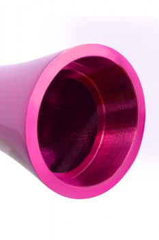 Алюминиевый вибратор Pink Large - 18,4 см.
