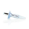 Голубая анальная пробка Vibrating High Intensity Probe - 9,5 см.