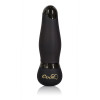 Чёрный мини-вибромассажер Coco Licious Hide & Play Pocket Massagers - 9 см.
