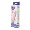 Нежно-розовый вибромассажер Lusty Woodpecker - 18 см.
