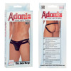 Мужские трусы-джоки Adonis The Jock Strap с открытой попкой, черный