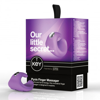 Фиолетовый виброперстень Pyxis