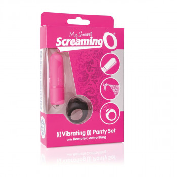 Розовые вибротрусики Remote Control Panty Vibe, розовый