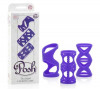 Набор фиолетовых насадок Posh Silicone Lover’s Cages