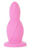 Розовая анальная втулка Medium Buttplug среднего размера - 11,4 см.
