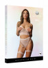 Эротический комплект Bra Set With Garters, нежно-розовый