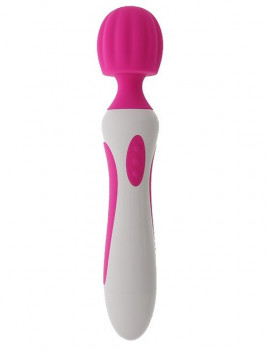 Розовый вибратор-жезл Ulrica Pink - 28 см.