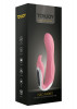 Розовый вибратор Hi-Tech Neo Rabbit Pink - 17,5 см.