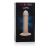 Перезаряжаемый телесный вибратор на присоске Luxe Touch-Sensitive Vibrator - 16,5 см.