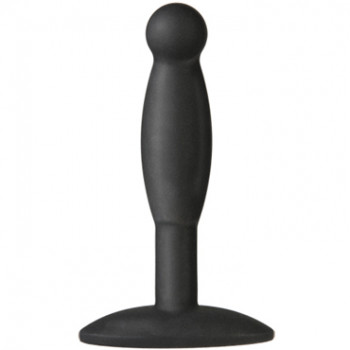 Черная анальная пробка Platinum Premium Silicone - The Minis - Smooth Medium - Black M