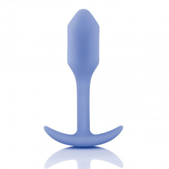 Сиреневая анальная пробка для ношения Snug Plug 1 - 9,6 см.
