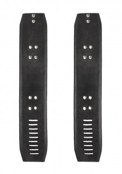Черные поножи Restraint Ankle Cuff With Padlock