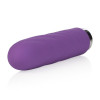 Сиреневый вибромассажер с волнистой поверхностью Charms Velvet Lavender - 9,5 см.