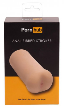 Мастурбатор-анус Anal Ribbed Stroker с рёбрышками внутри тоннеля