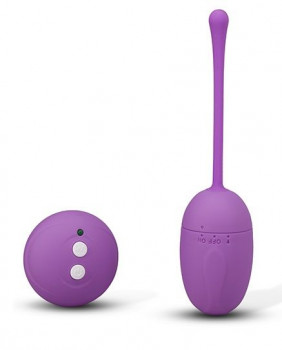 Фиолетовое виброяичко с ДУ Remote Control Egg Purple