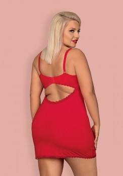 Соблазнительная коротенькая сорочка Jolierose, красный