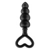 Анальная втулка из силикона Beaded Luv Probe - 15,5 см.