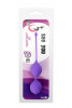 Фиолетовые вагинальные шарики See You IN Bloom Duo Balls 29MM