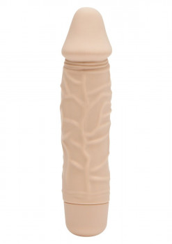 Телесный вибратор Mini Classic Original Vibe - 15,5 см.