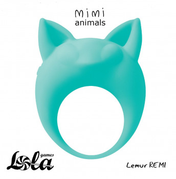 Зеленое эрекционное кольцо Lemur Remi