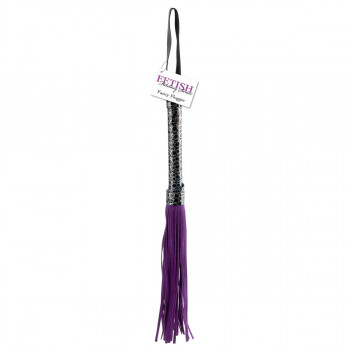 Фиолетовая плетка Designer Flogger - 41 см.