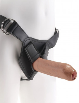Страпон со съемной кофейной насадкой Strap-On Harness with 7